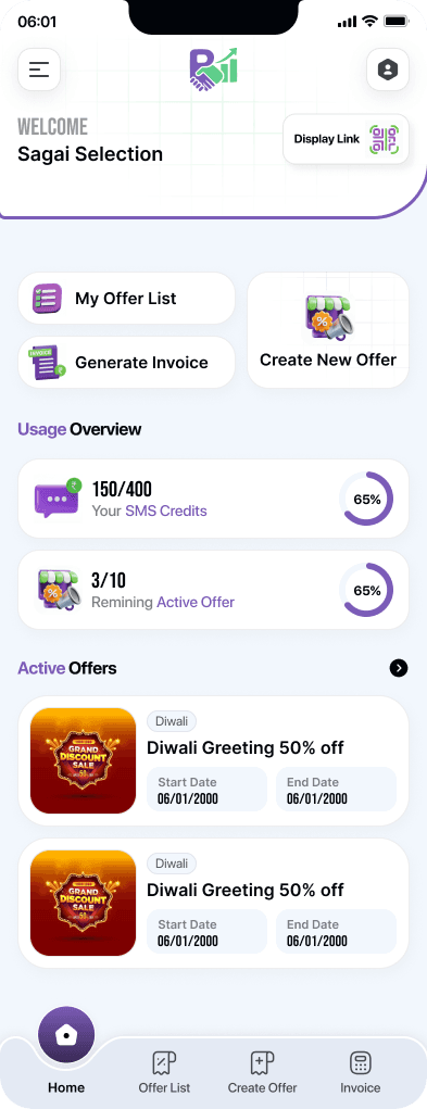 Promo Bandhu Dashboard